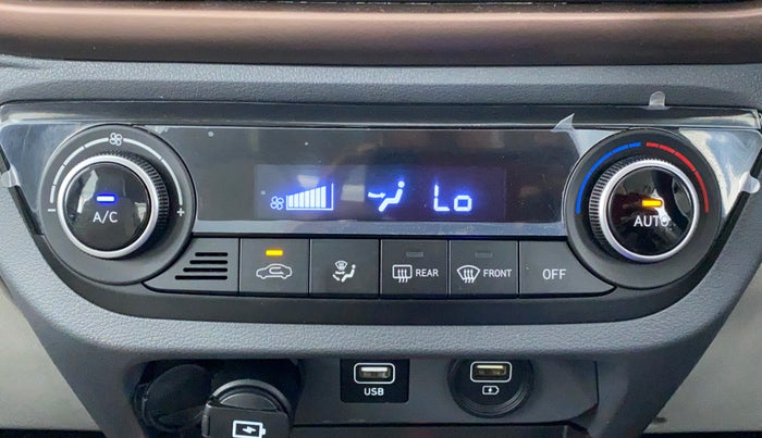 2020 Hyundai AURA SX+ AT, Petrol, Automatic, 2,308 km, Automatic Climate Control