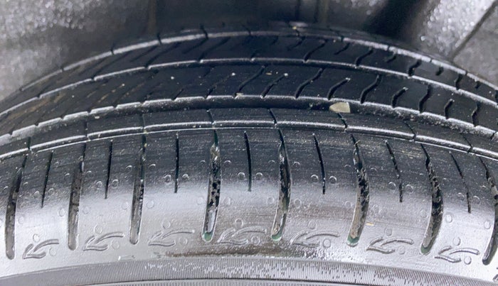 2020 Hyundai AURA SX+ AT, Petrol, Automatic, 2,308 km, Left Rear Tyre Tread