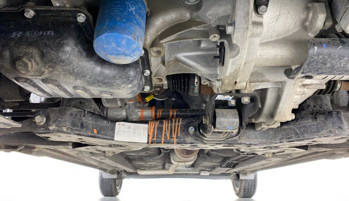 2020 Hyundai AURA SX+ AT, Petrol, Automatic, 2,308 km, Front Underbody