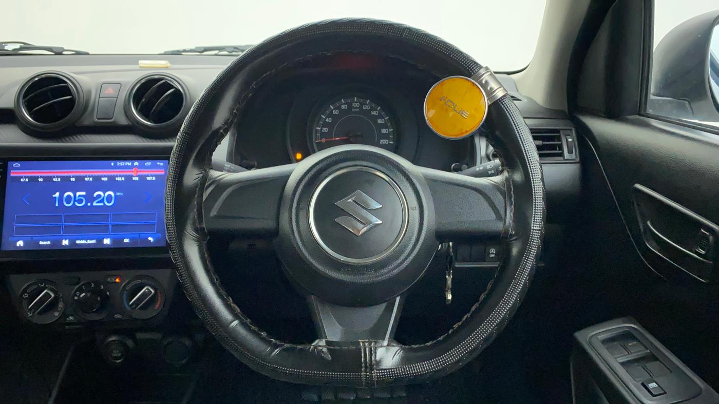 2021 Maruti Swift LXI, Petrol, Manual, 43,062 km, Steering Wheel Close Up