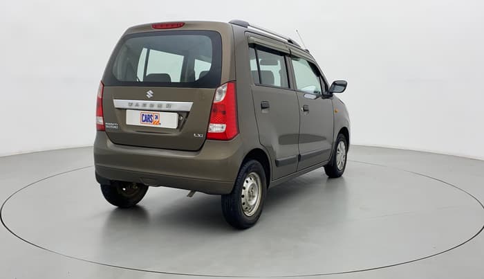 2012 Maruti Wagon R 1.0 VXI, Petrol, Manual, 38,843 km, Right Back Diagonal