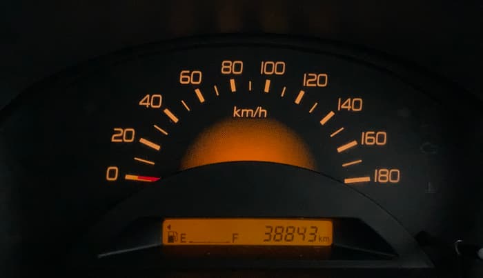 2012 Maruti Wagon R 1.0 VXI, Petrol, Manual, 38,843 km, Odometer Image