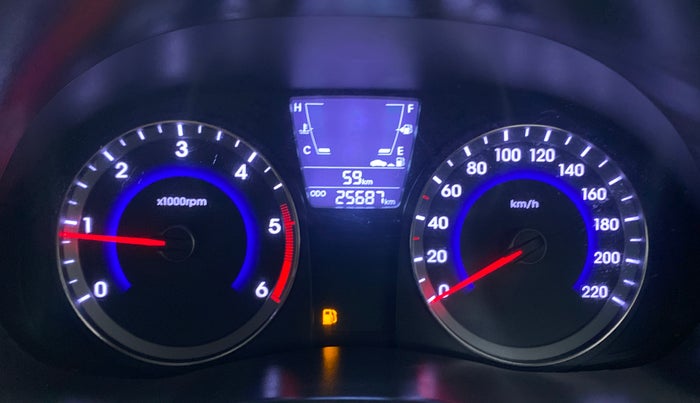 2014 Hyundai Verna FLUIDIC 1.4 CRDI, Diesel, Manual, 25,774 km, Odometer Image