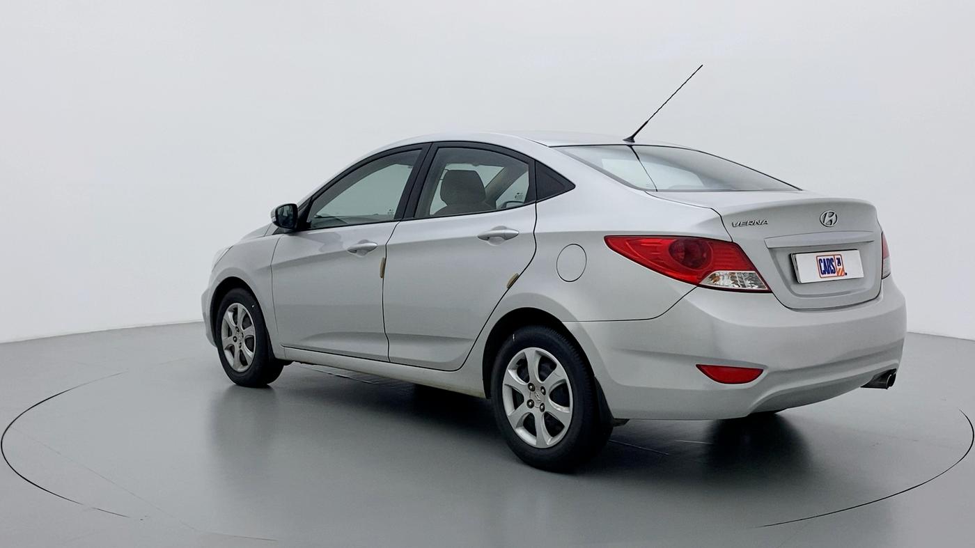 2014 Hyundai Verna FLUIDIC 1.4 CRDI, Diesel, Manual, 25,774 km, Left Back Diagonal