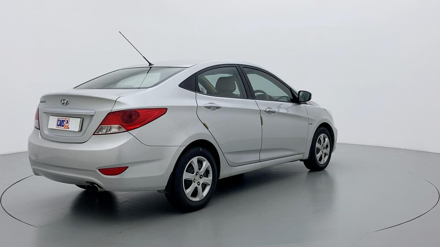 2014 Hyundai Verna FLUIDIC 1.4 CRDI, Diesel, Manual, 25,774 km, Right Back Diagonal