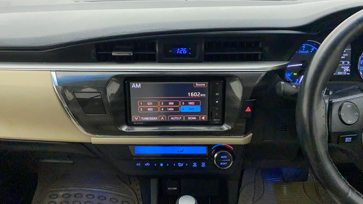 2014 Toyota Corolla Altis VL CVT PETROL, Petrol, Automatic, 59,412 km, Air Conditioner