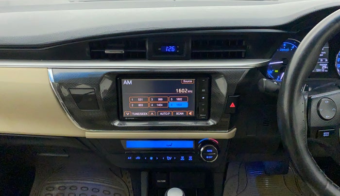2014 Toyota Corolla Altis VL CVT PETROL, Petrol, Automatic, 59,412 km, Air Conditioner