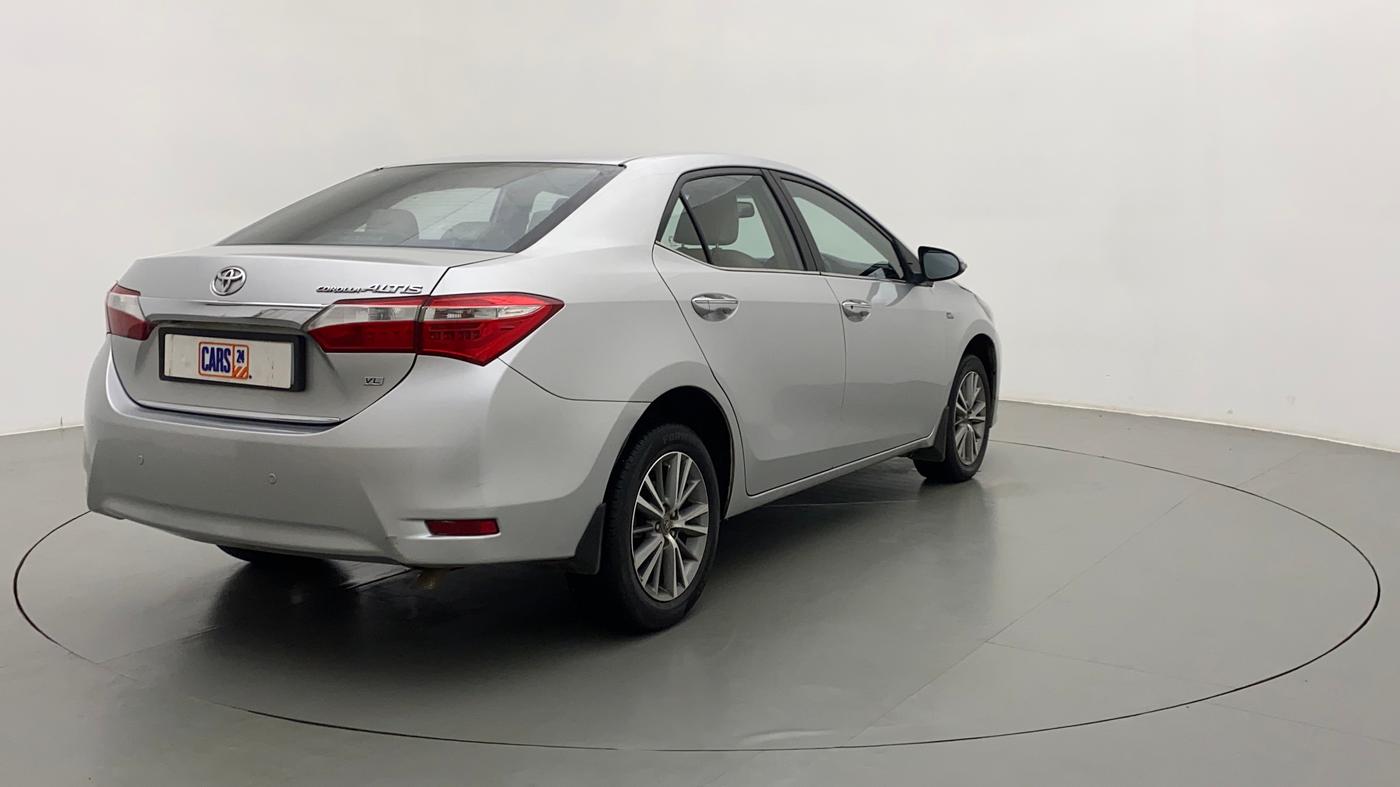 2014 Toyota Corolla Altis VL CVT PETROL, Petrol, Automatic, 59,412 km, Right Back Diagonal