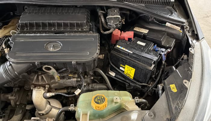 2023 Tata TIGOR XZA PLUS PETROL, Petrol, Automatic, 16,587 km, Engine View - Left
