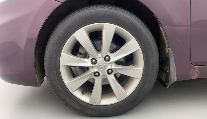 2012 Hyundai Verna FLUIDIC 1.6 VTVT SX, Petrol, Manual, 24,240 km, Left Front Wheel