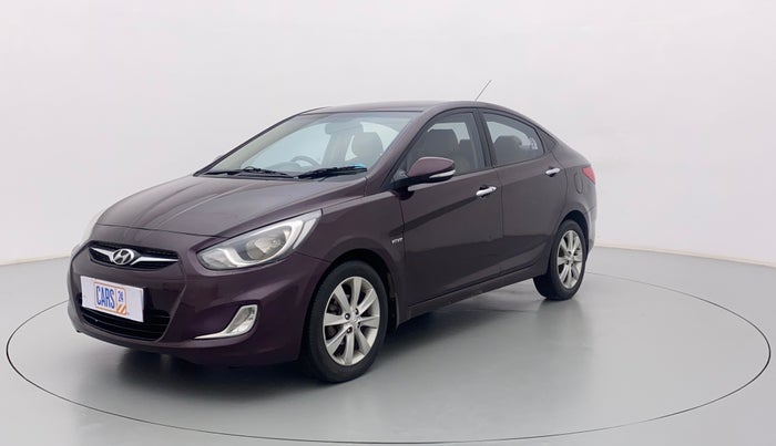 2012 Hyundai Verna FLUIDIC 1.6 VTVT SX, Petrol, Manual, 24,240 km, Left Front Diagonal