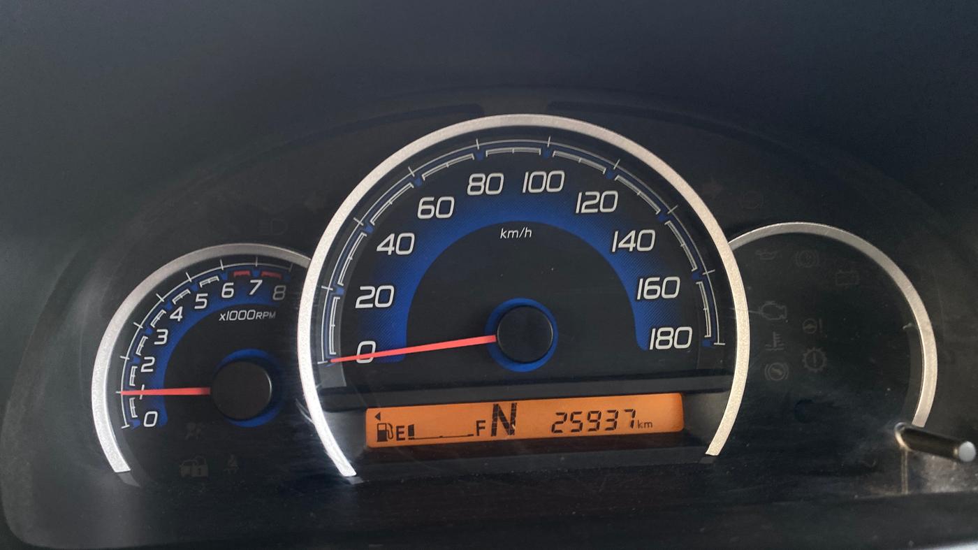 2018 Maruti Wagon R 1.0 VXI AMT, Petrol, Automatic, 25,963 km, Odometer Image