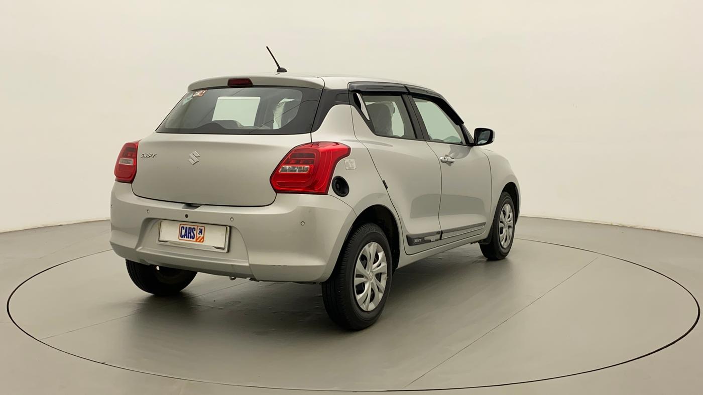 2023 Maruti Swift VXI CNG, CNG, Manual, 8,276 km, Right Back Diagonal