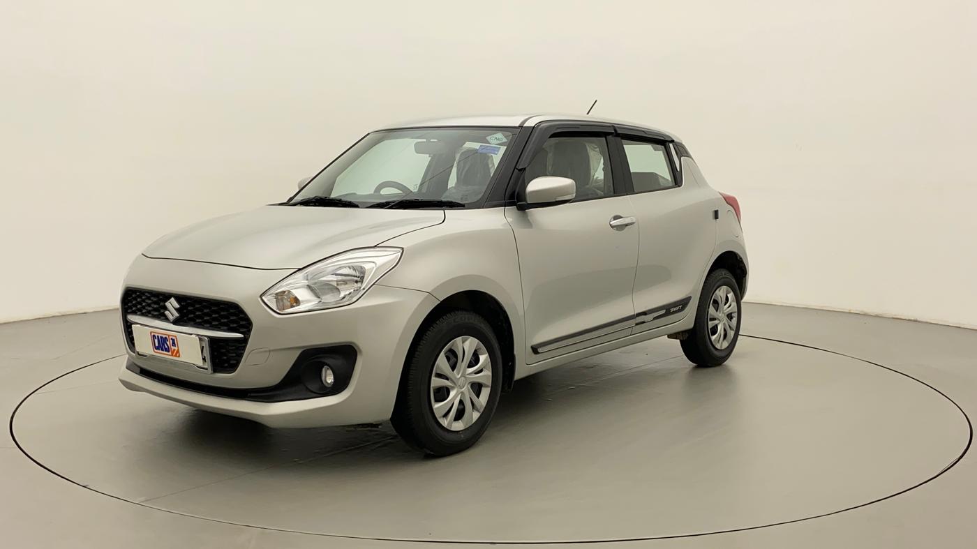 2023 Maruti Swift VXI CNG, CNG, Manual, 8,276 km, Left Front Diagonal