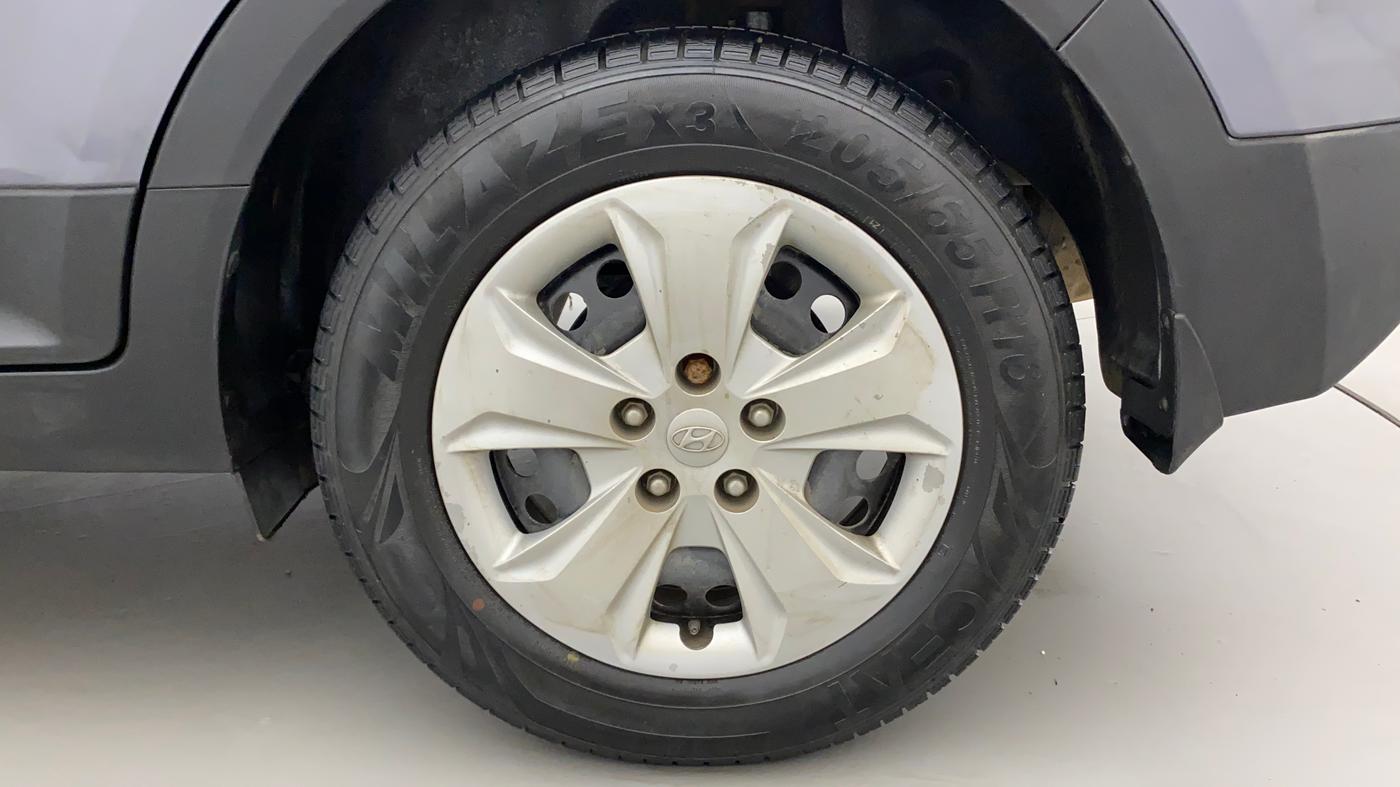 2016 Hyundai Creta E PLUS 1.6 PETROL, Petrol, Manual, 75,580 km, Left Rear Wheel