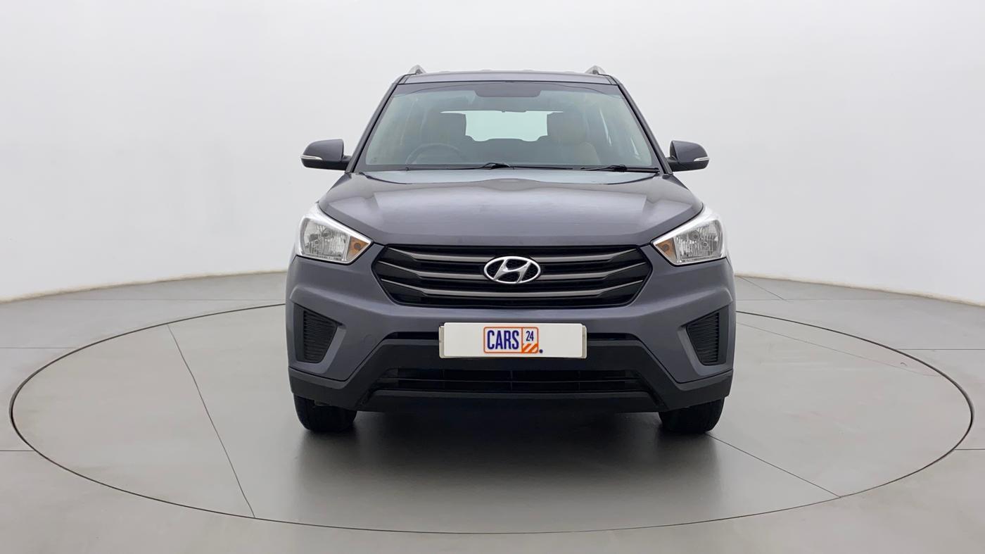 2016 Hyundai Creta E PLUS 1.6 PETROL, Petrol, Manual, 75,580 km, Front