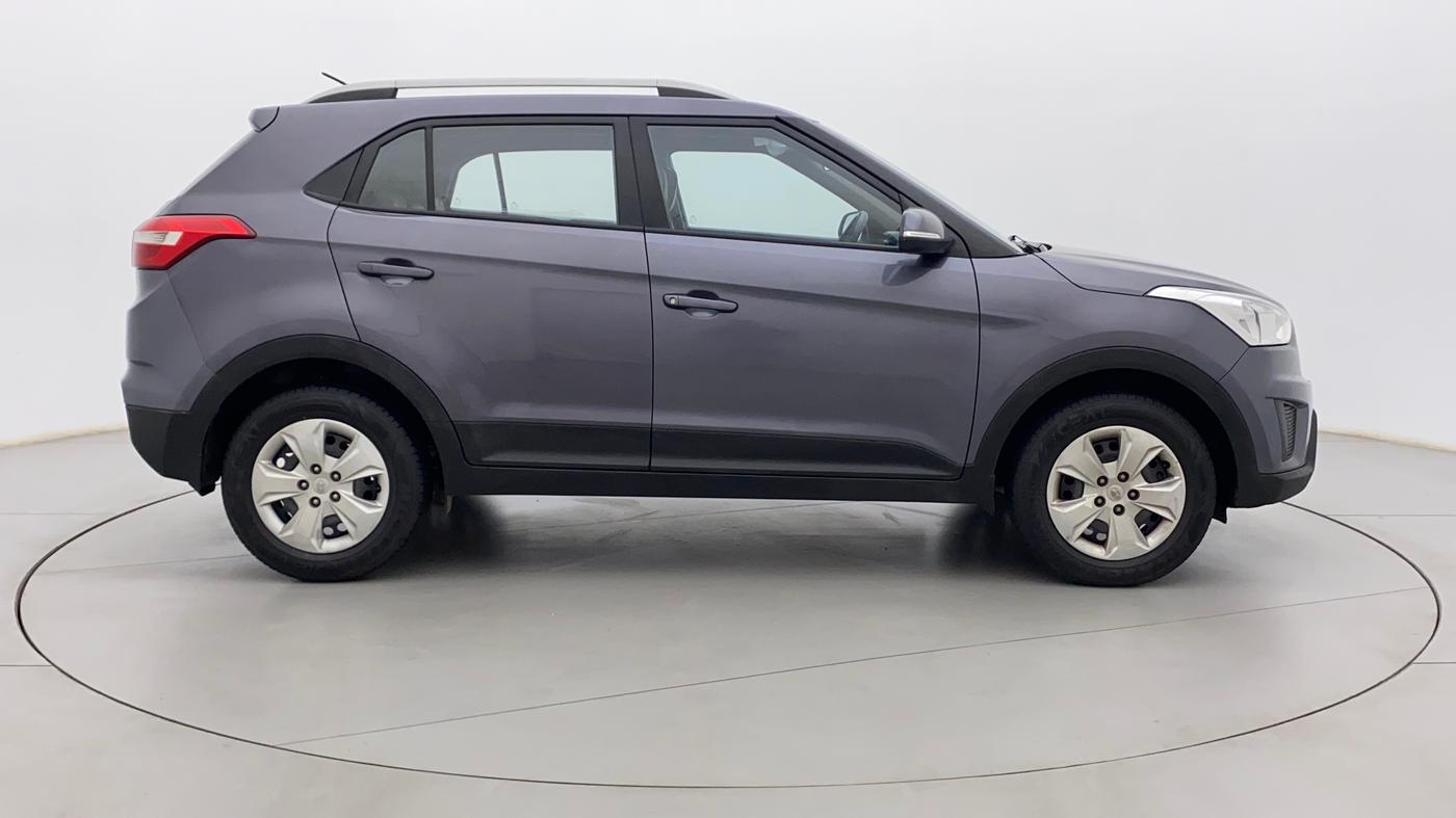 2016 Hyundai Creta E PLUS 1.6 PETROL, Petrol, Manual, 75,580 km, Right Side View