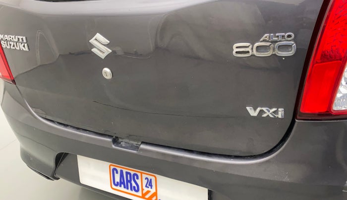 2013 Maruti Alto 800 VXI, Petrol, Manual, 77,030 km, Dicky (Boot door) - Slightly dented
