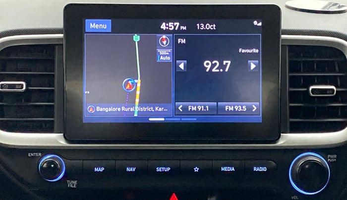 2020 Hyundai VENUE 1.0 TURBO GDI SX+ AT, Petrol, Automatic, 12,915 km, Infotainment System