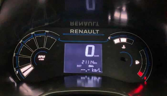 2022 Renault Kiger RXT MT, Petrol, Manual, 21,103 km, Odometer Image