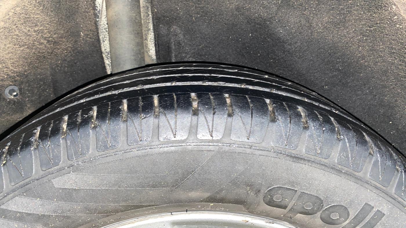 2018 Maruti Vitara Brezza ZDI PLUS, Diesel, Manual, 1,48,070 km, Right Rear Tyre Tread
