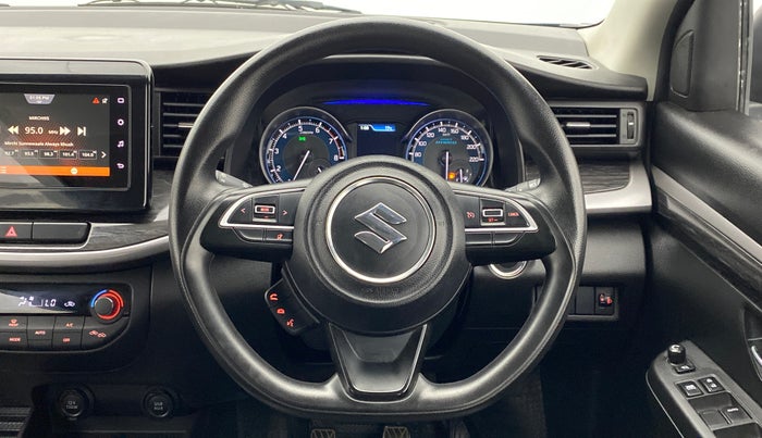 2021 Maruti XL6 ZETA SHVS, Petrol, Manual, 28,307 km, Steering Wheel Close Up