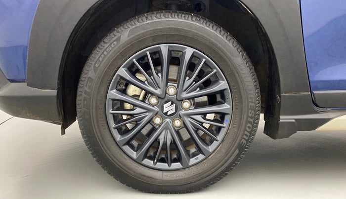 2021 Maruti XL6 ZETA SHVS, Petrol, Manual, 28,307 km, Left Front Wheel