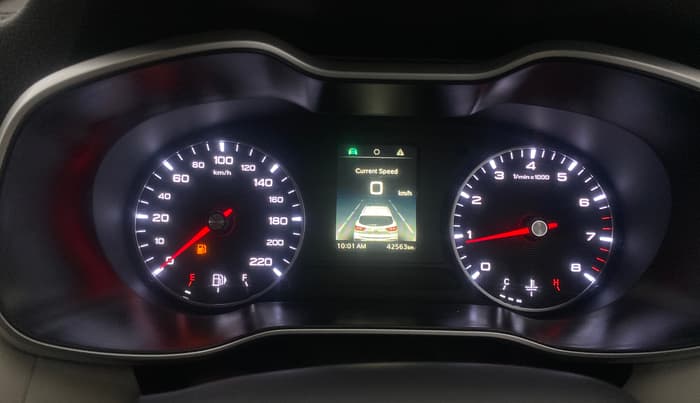 2023 MG ASTOR STYLE 1.5 MT, Petrol, Manual, 42,562 km, Odometer Image