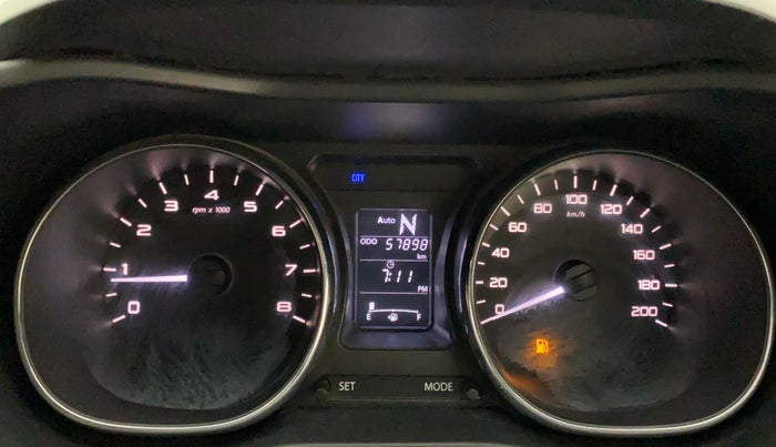 2019 Tata NEXON XZA PLUS DIESEL, Diesel, Automatic, 57,898 km, Odometer Image