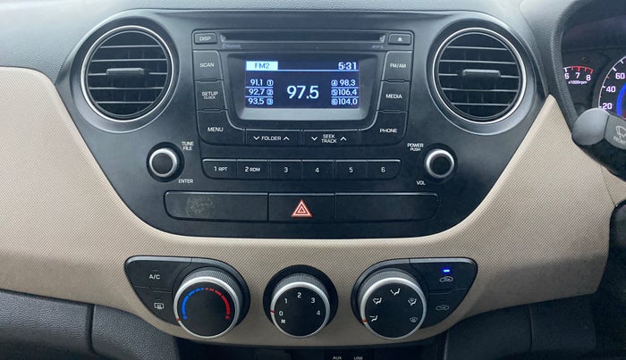 2015 Hyundai Grand i10 SPORTZ 1.2 KAPPA VTVT, Petrol, Manual, 49,312 km, Air Conditioner