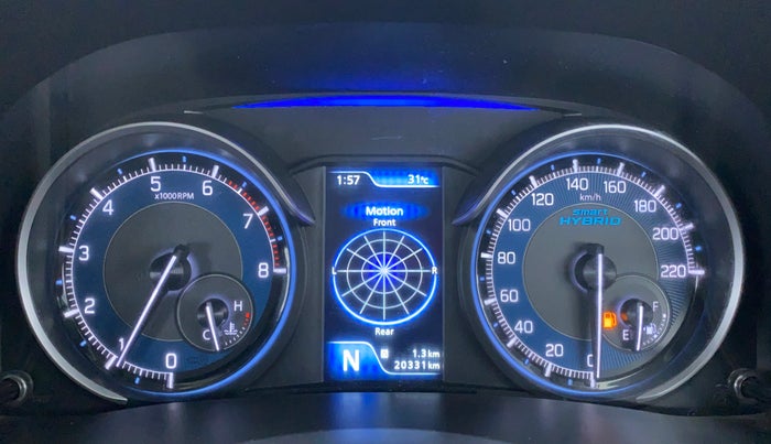 2020 Maruti XL6 ZETA AT SHVS, Petrol, Automatic, 20,431 km, Odometer Image