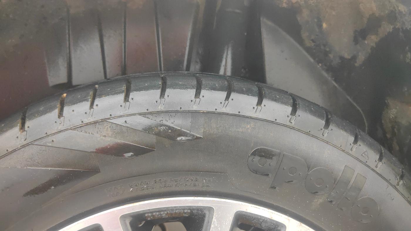 2020 Maruti Dzire ZXI Plus, Petrol, Manual, 1,10,974 km, Left Rear Tyre Tread
