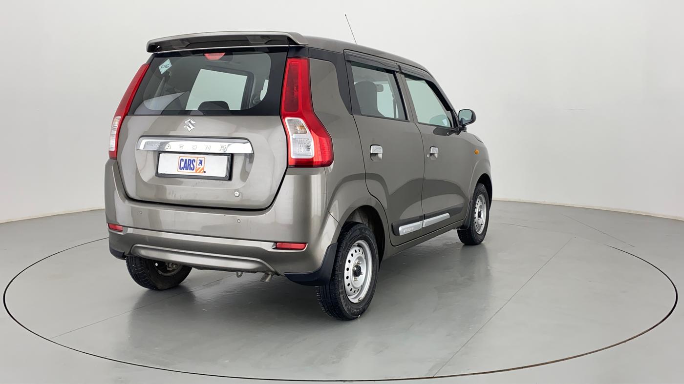 2021 Maruti New Wagon-R 1.0 Lxi (o) cng, CNG, Manual, 25,285 km, Right Back Diagonal