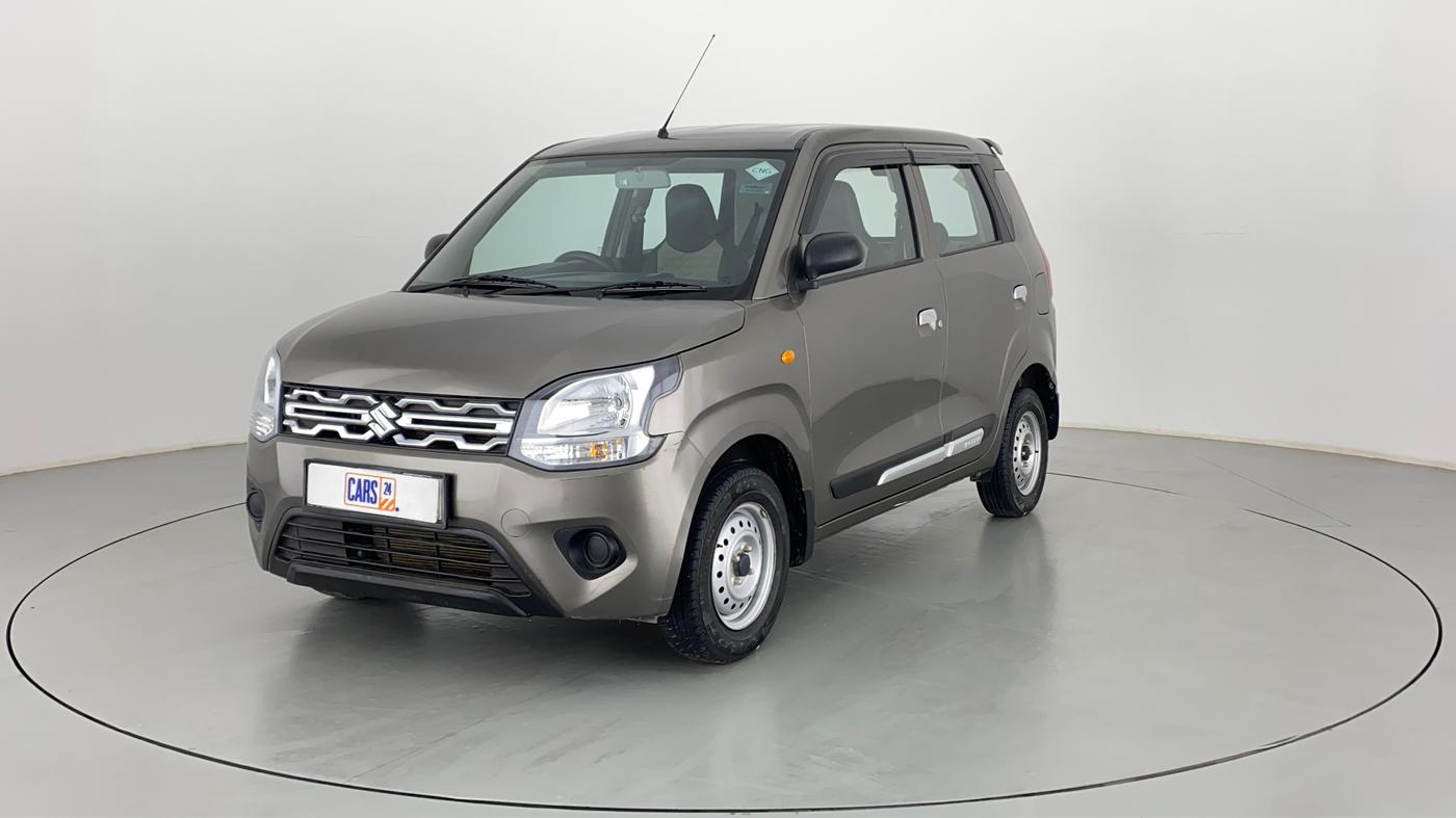 2021 Maruti New Wagon-R 1.0 Lxi (o) cng, CNG, Manual, 25,285 km, Left Front Diagonal