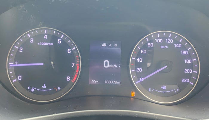 2016 Hyundai Elite i20 ASTA 1.2 (O), Petrol, Manual, 1,03,768 km, Odometer Image