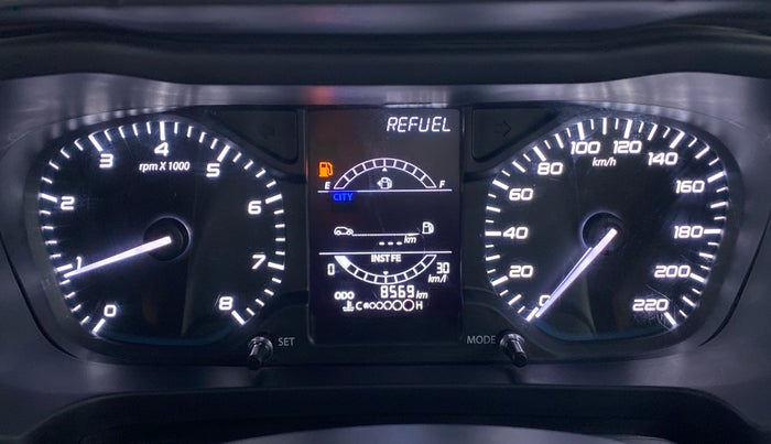 2021 Tata ALTROZ XE 1.2, Petrol, Manual, 8,569 km, Odometer Image