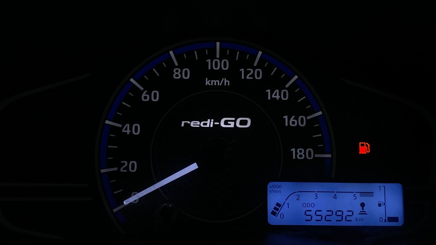 2021 Datsun Redi Go T(O) 1.0, Petrol, Manual, 55,288 km, Odometer Image