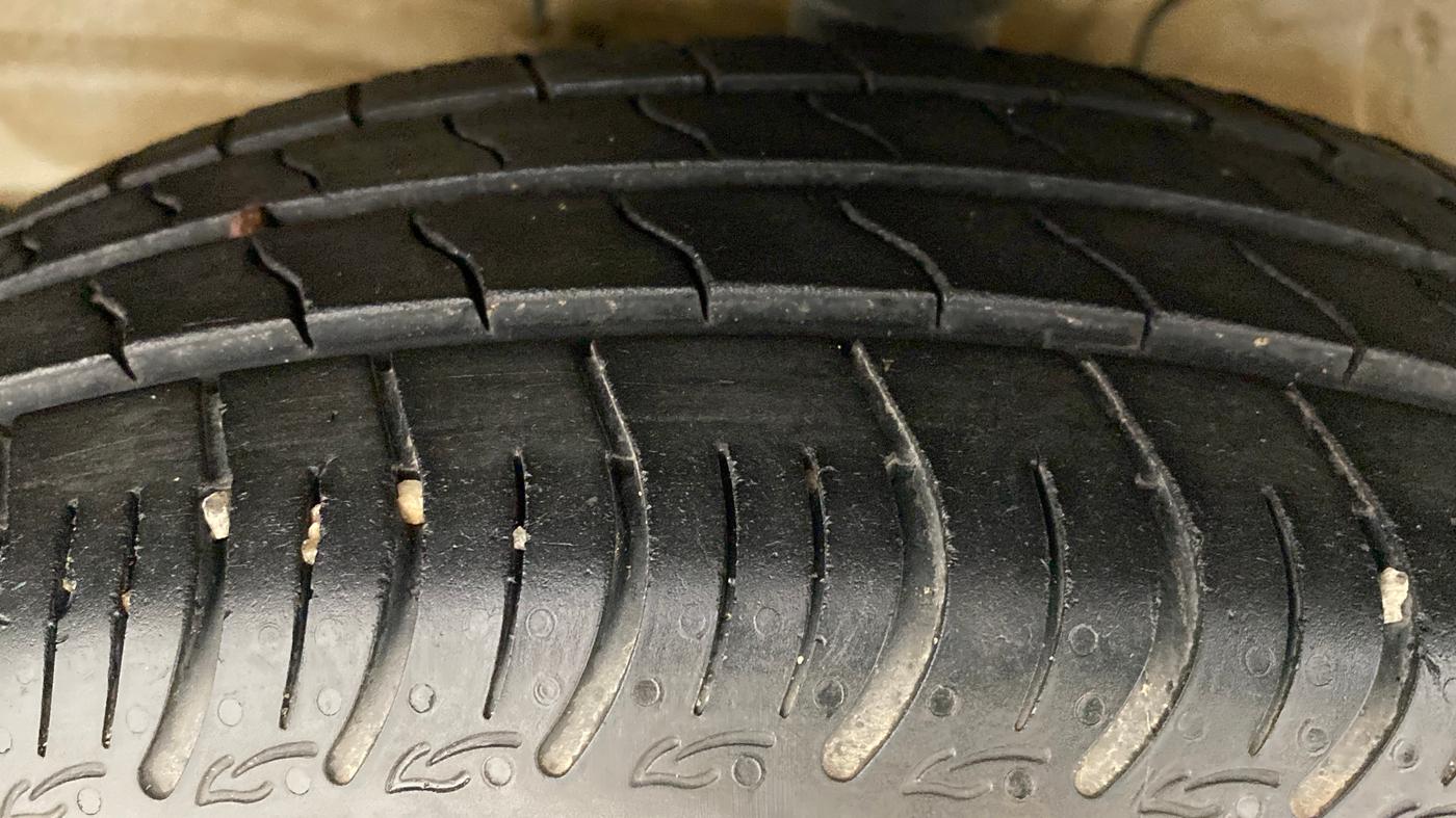 2021 Maruti S PRESSO VXI, Petrol, Manual, 10,785 km, Left Front Tyre Tread