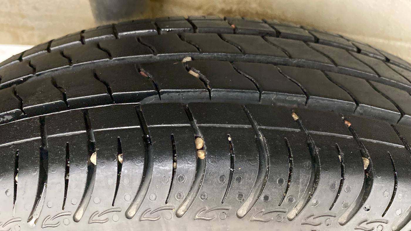 2021 Maruti S PRESSO VXI, Petrol, Manual, 10,785 km, Right Rear Tyre Tread