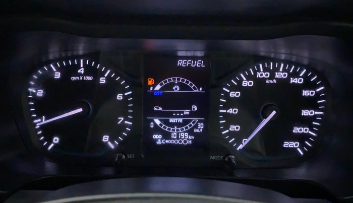 2021 Tata ALTROZ XM PLUS PETROL, Petrol, Manual, 10,322 km, Odometer Image