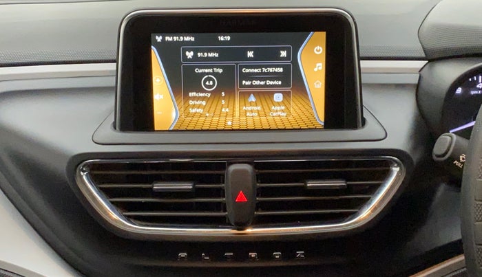 2021 Tata ALTROZ XM PLUS PETROL, Petrol, Manual, 10,322 km, Infotainment System