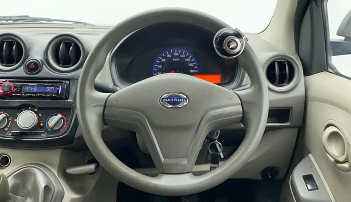2015 Datsun Go T, Petrol, Manual, 33,363 km, Steering Wheel Close Up