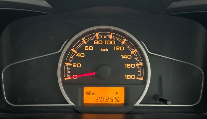 2019 Maruti Alto VXI, CNG, Manual, 20,623 km, Odometer Image