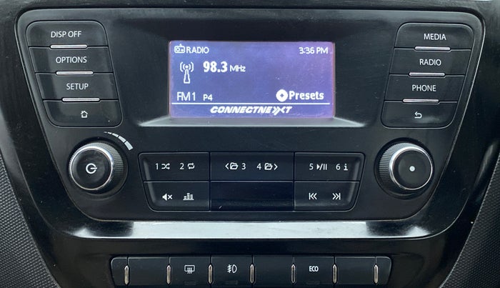 2017 Tata Tiago XZ 1.2 REVOTRON, Petrol, Manual, 54,165 km, Infotainment System