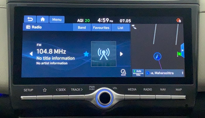 2021 Hyundai Creta SX (O) IVT 1.5 PETROL, Petrol, Automatic, 20,982 km, Infotainment System