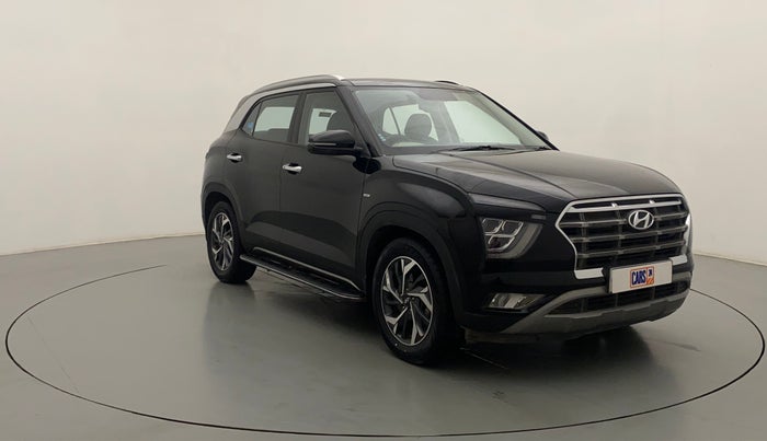 2021 Hyundai Creta SX (O) IVT 1.5 PETROL, Petrol, Automatic, 20,982 km, Right Front Diagonal