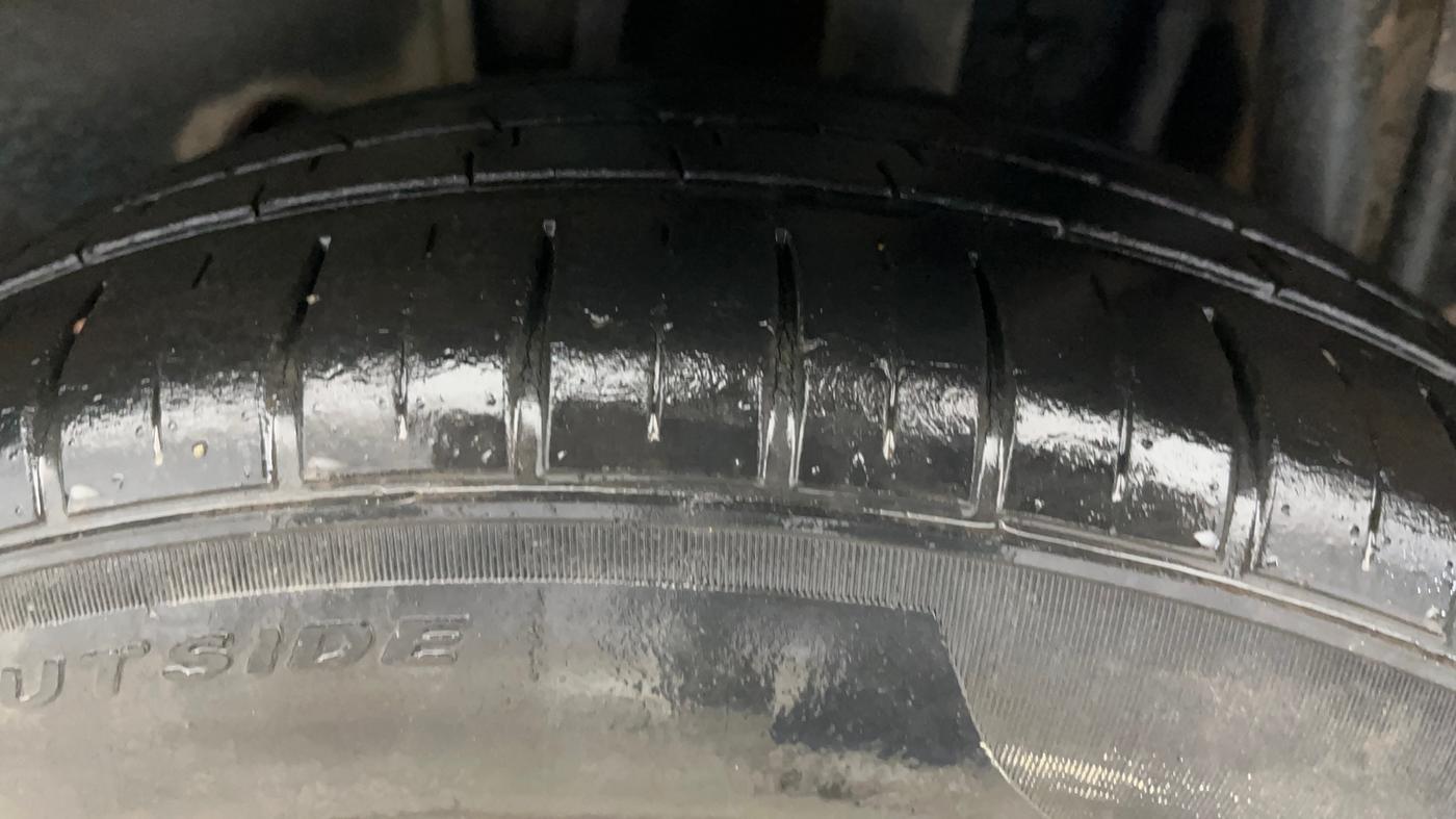 2019 Tata Tiago XZ PLUS PETROL, Petrol, Manual, 73,472 km, Left Rear Tyre Tread