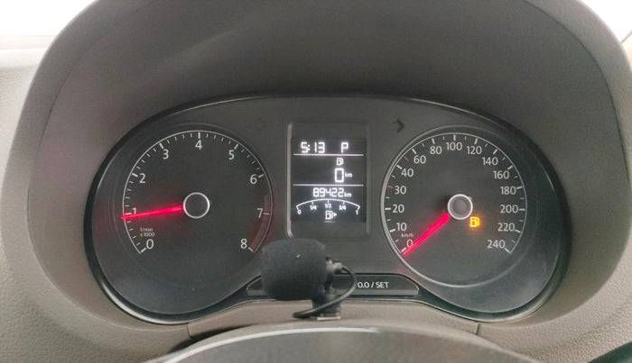 2016 Volkswagen Vento HIGHLINE PETROL AT, Petrol, Automatic, 89,415 km, Odometer Image