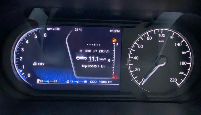 2021 Tata Harrier XZ PLUS 2.0L, Diesel, Manual, 10,806 km, Odometer Image