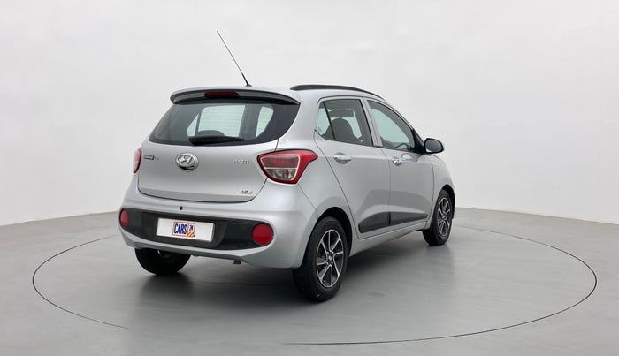 2017 Hyundai Grand i10 ASTA 1.2 KAPPA VTVT, Petrol, Manual, 51,050 km, Right Back Diagonal